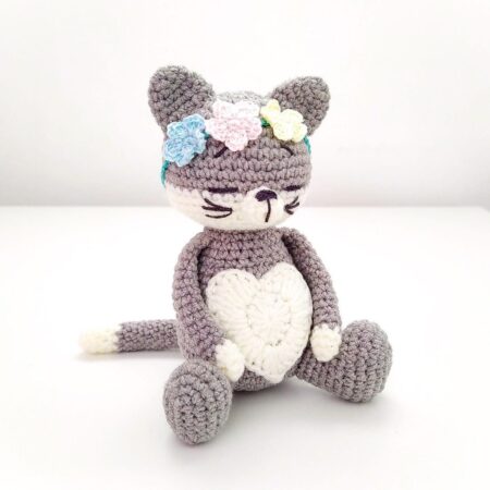 Patr N Gratis De Gato Amigurumi Paso A Paso En Espa Ol Crochetisimo