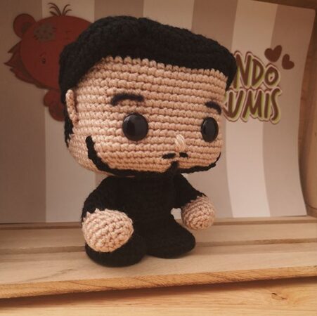 PATRÓN GRATIS Cuerpo Básico Funko Pop Amigurumi paso a paso Crochetisimo