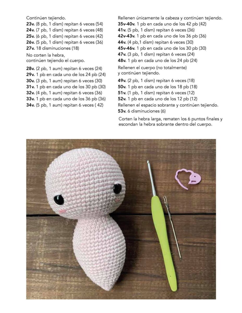 Patr N Gratis Ajolote Amigurumi Paso A Paso Crochetisimo