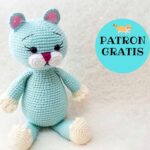 Patr N Gratis Gato Azul Amigurumi A Paso A Paso Crochetisimo