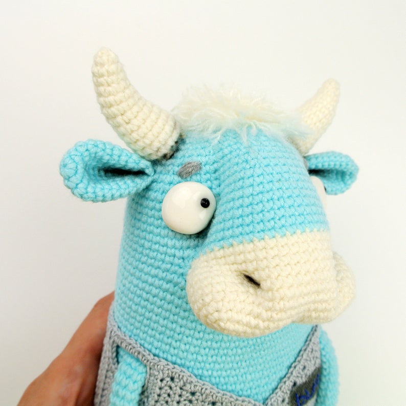 Patr N Gratis Peque A Vaquita Amigurumi Paso A Paso Crochetisimo