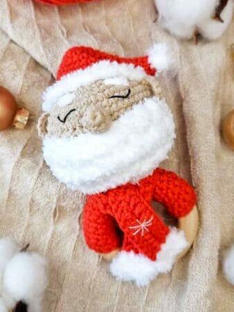 Patr N Gratis Sonajero Pap Noel Juguete Amigurumi Crochetisimo