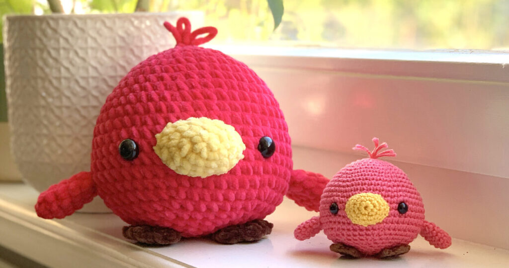 PATRÓN GRATIS Pájaro Picpic Juguete Amigurumi Crochetisimo