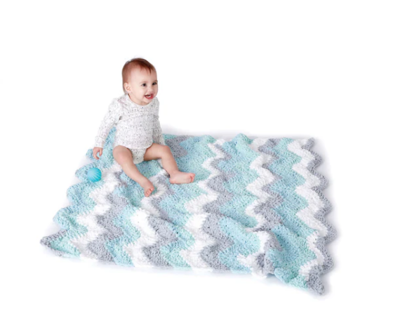 Acogedora Manta Para Bebes En Crochet Patr N Gratis Crochetisimo