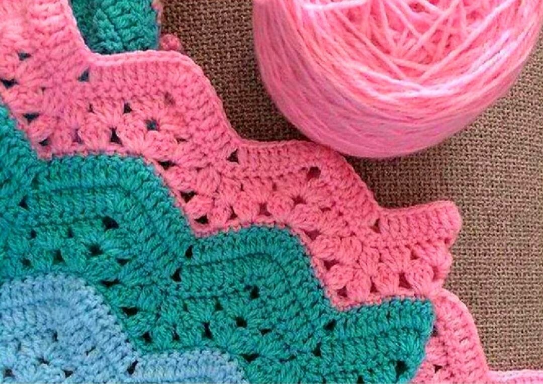 PATRÓN GRATIS Punto Zigzag a Crochet Crochetisimo