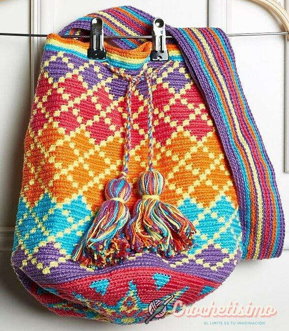 PATRÓN GRATIS Wayuu Crochet -