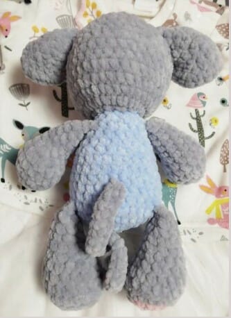 Peluche Ratón Terciopelo Amigurumi PDF Patrón Gratis Peluche Ratón Terciopelo Amigurumi PDF Patrón Gratis