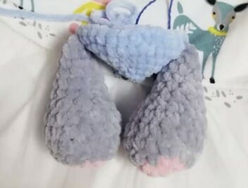 Peluche Ratón Terciopelo Amigurumi PDF Patrón Gratis Peluche Ratón Terciopelo Amigurumi PDF Patrón Gratis