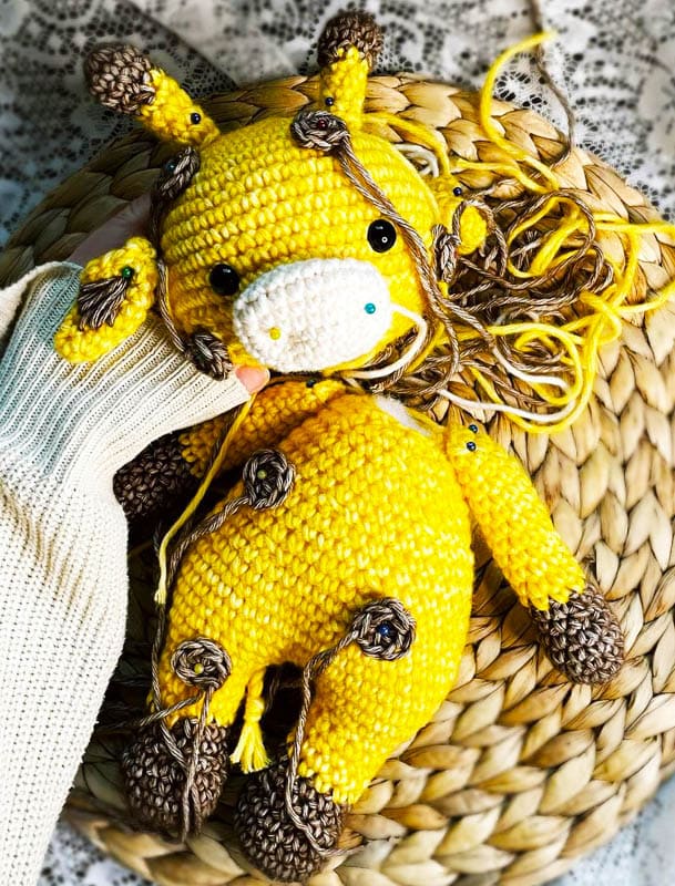 Freddie La jirafa PDF Amigurumi Patrón Gratis