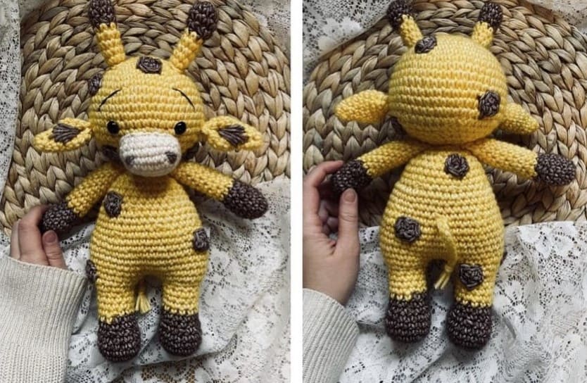 Freddie La jirafa PDF Amigurumi Patrón Gratis