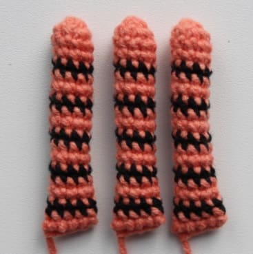 Lindo Mini Tigre PDF Amigurumi Patrón Gratis Paso a Paso