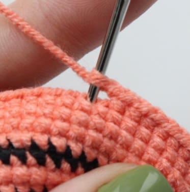 Lindo Mini Tigre PDF Amigurumi Patrón Gratis Paso a Paso