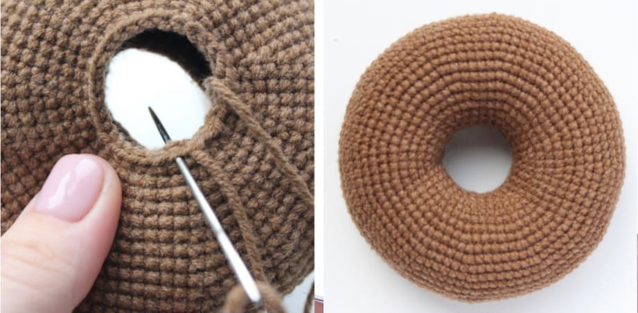 PDF Rosquilla De Búho Amigurumi Patrón Gratis Paso a Paso