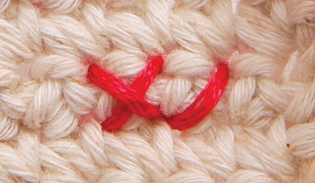 como hacer punto de cruz en crochet paso 04 como hacer punto de cruz en crochet paso 04