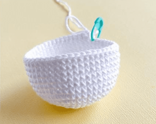 Llavero Hello Kitty PDF Amigurumi Patron Gratis Cuerpo