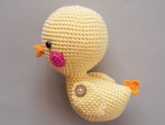 Paso a Paso Lindo Patito Amigurumi PDF Patrón Gratis