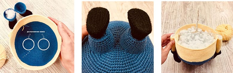 Paso A Paso Minion Rush PDF Amigurumi Patron Gratis Cuerpo
