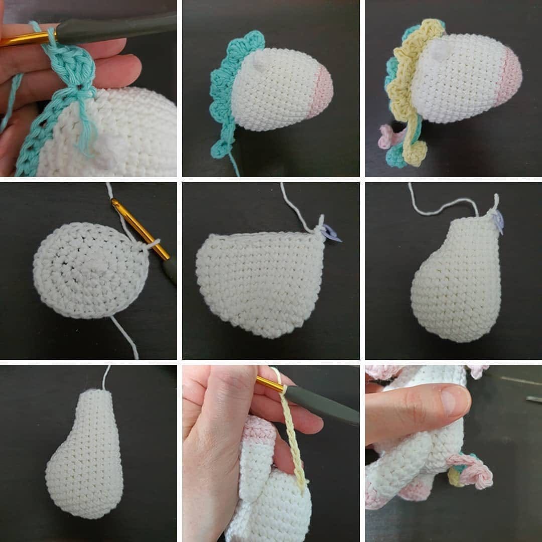 PDF Pequena Unicornio Amigurumi Patron Gratis Paso A Paso 3
