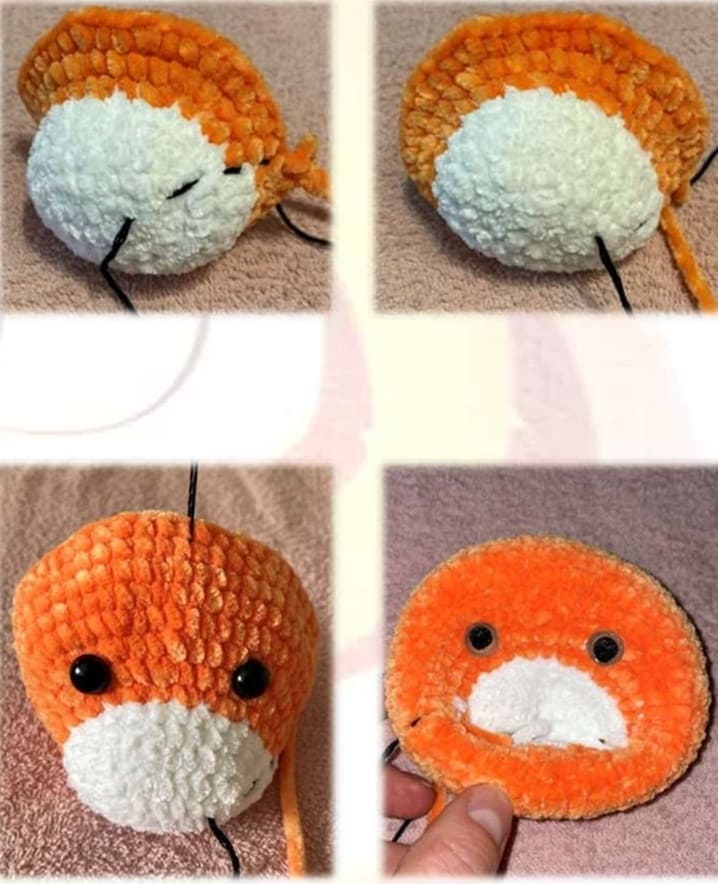 PDF Tigre De Peluche Amigurumi Patron Gratis Cabeza
