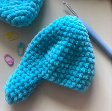 Amigurumi Conejo Bebe PDF Patron Gratis Paso A Paso Piernas1