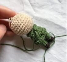 Amigurumi Muneca Alpino PDF Patron Gratis Paso A Paso 4