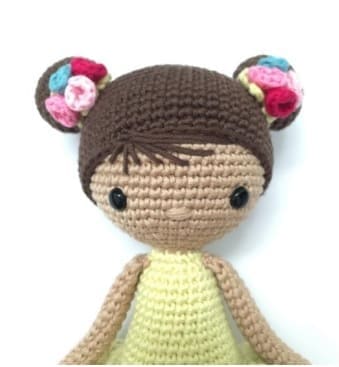 Amigurumi Muneca Chloe Patron Gratis Paso A Paso 16