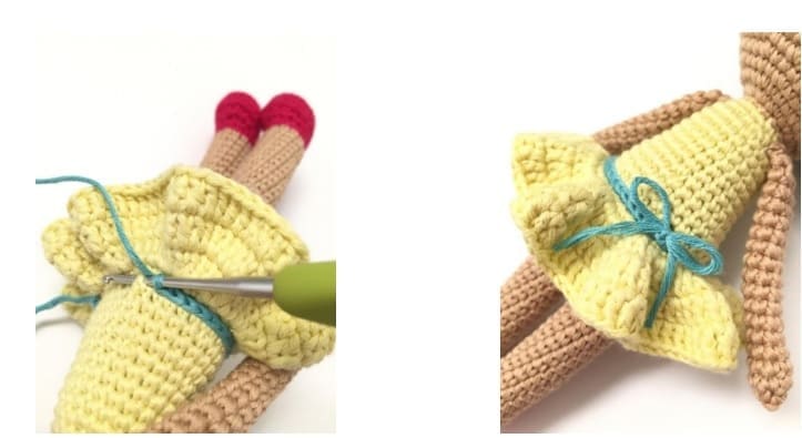 Amigurumi Muneca Chloe Patron Gratis Paso A Paso Falda 1