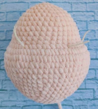 Amigurumi Piglet PDF Patron Gratis Paso A Paso Cabeza 1
