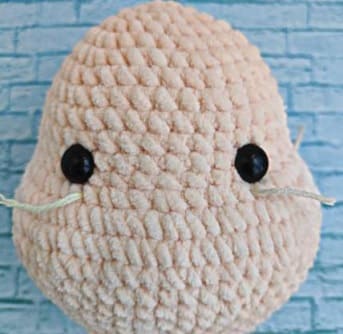 Amigurumi Piglet PDF Patron Gratis Paso A Paso Cabeza 3