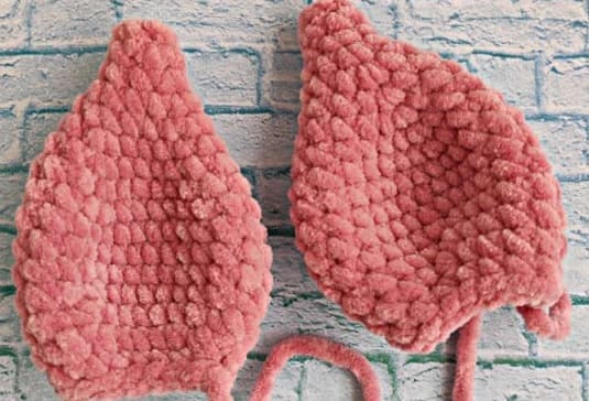 Amigurumi Piglet PDF Patron Gratis Paso A Paso Orejas 2