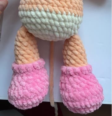 PDF Conejito De Peluche Amigurumi Patron Gratis Paso A Paso Cuerpo2