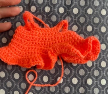 PDF Conejito De Peluche Amigurumi Patron Gratis Paso A Paso Vestido2