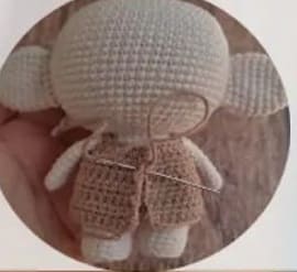 Amigurumi Harry Potter Dobby PDF Patron Gratis Paso A Paso Vestido