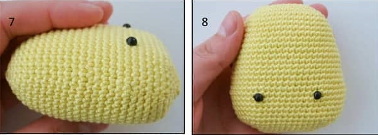 Pollito De Pascua PDF Amigurumi Patrón Gratis