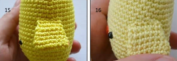 Pollito De Pascua PDF Amigurumi Patrón Gratis