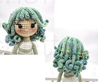 Mandy Amigurumi Muneca Facil PDF Patron Gratis Cabello
