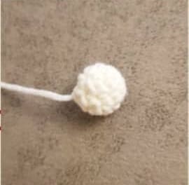 Sonajero Nieve Muneca De Ganchillo PDF Amigurumi Patron Gratis Pompon