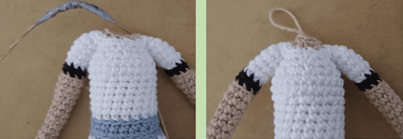 Paso A Paso Maribel PDF Amigurumi Patron Gratis Cuerpo2