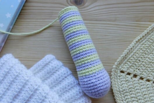Ganchillo Sonajero Conejito Amigurumi PDF Patrón Gratis Ganchillo Sonajero Conejito Amigurumi PDF Patrón Gratis